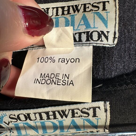 Southwest Indian Foundation 3 Piece Set Women 1X Native American Lagenlook Artsy - Picture 16 of 16